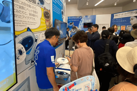 大阪万博　展示の様子